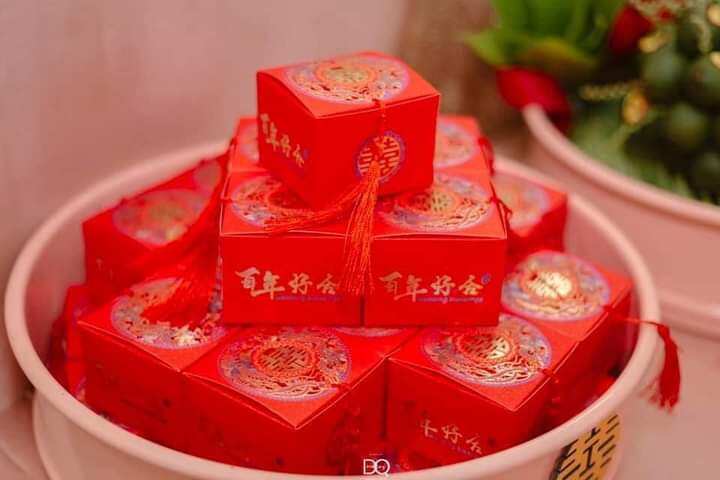 Hộp đựng bánh pía dùng trong mâm quả