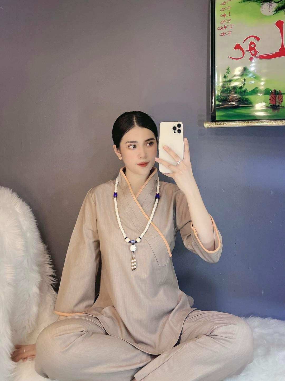 ĐỒ LAM ĐI CHÙA - MẪU HÀN QUỐC CAO CẤP