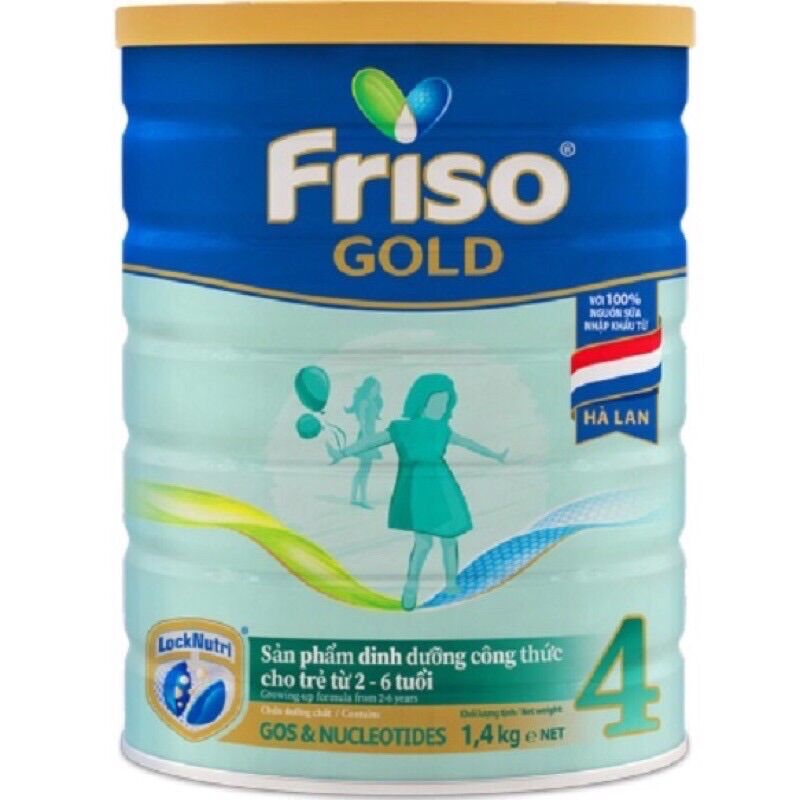 Sữa bột friso gold số 4 1.4kg date mới