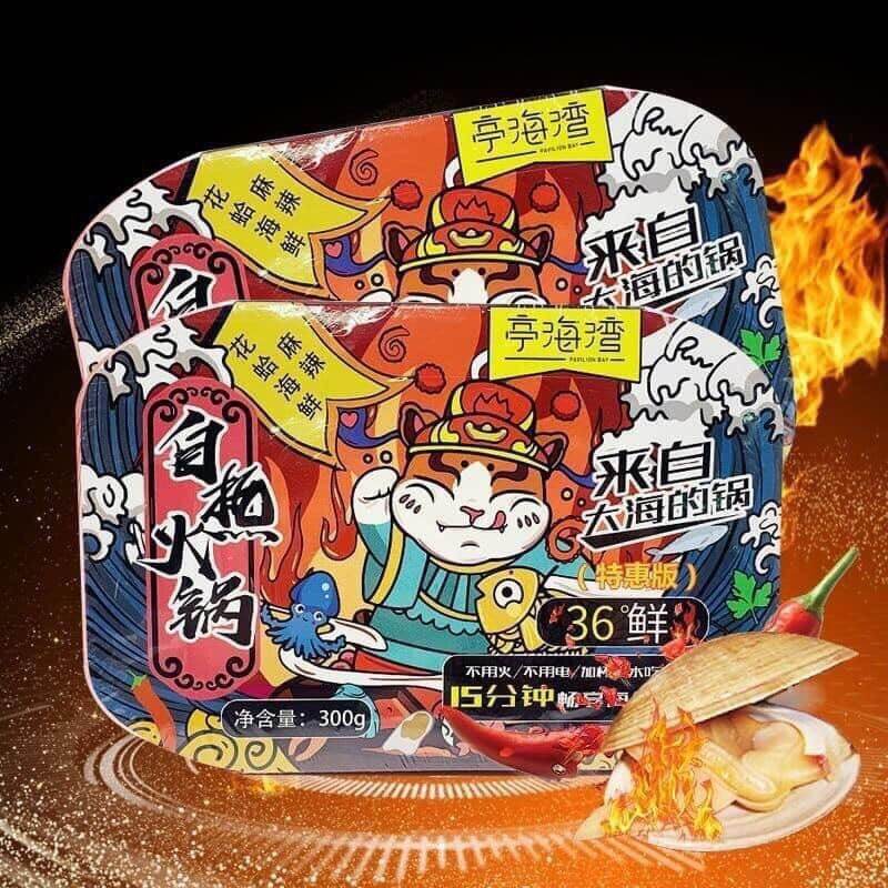 Sale lẩu tự sôi tôm hùm đất siêu lớn 330gram mới