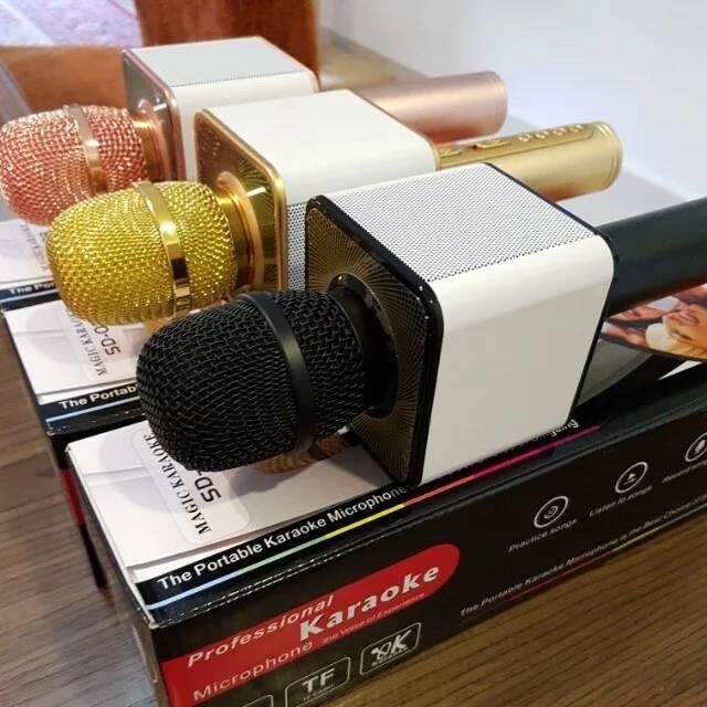 Mic hát karaoke kèm loa sd
