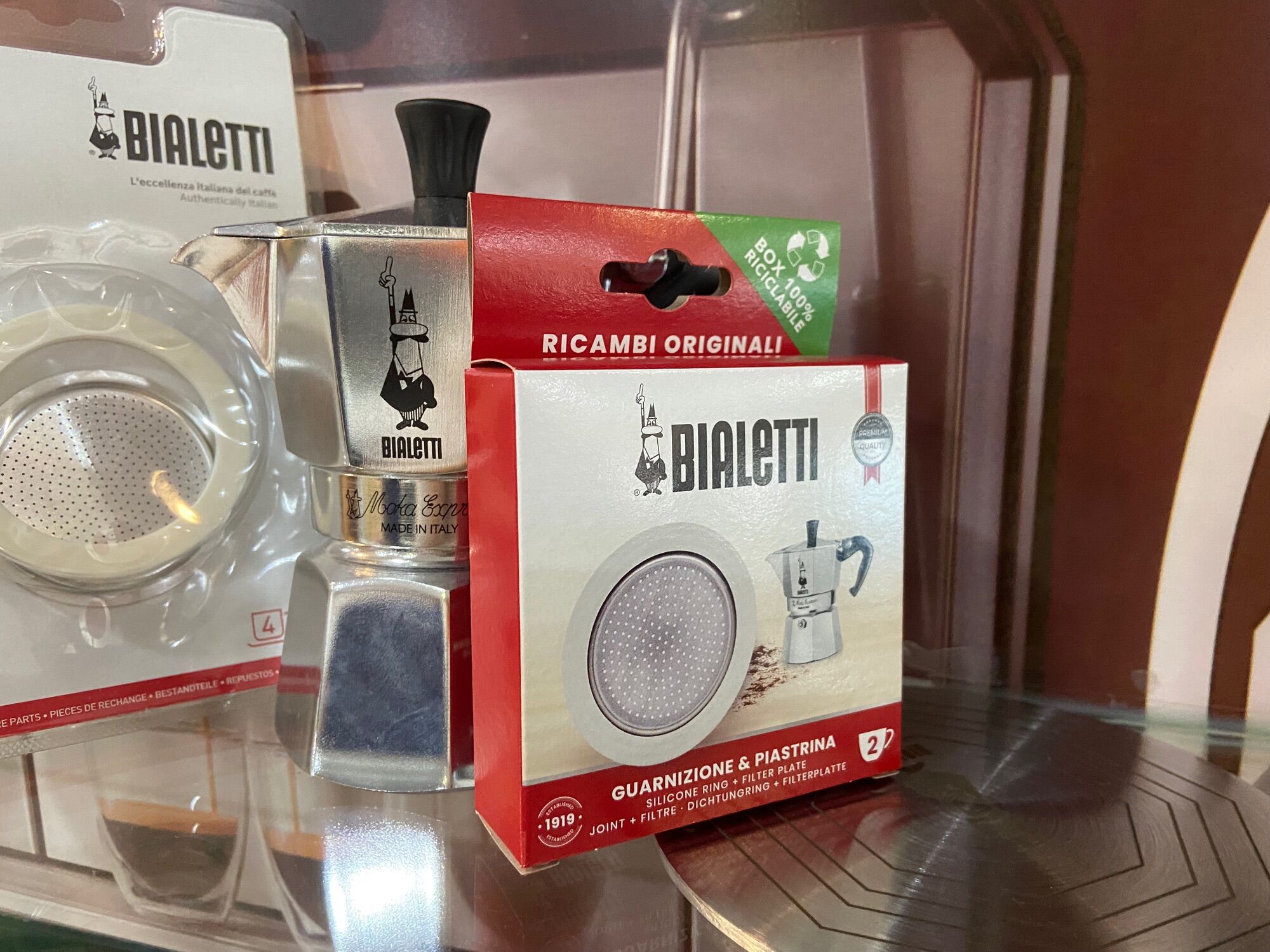 PHỤ KIỆN RON CAO SU BIALETTI CHÍNH HÃNG (ĐỦ SIZE)