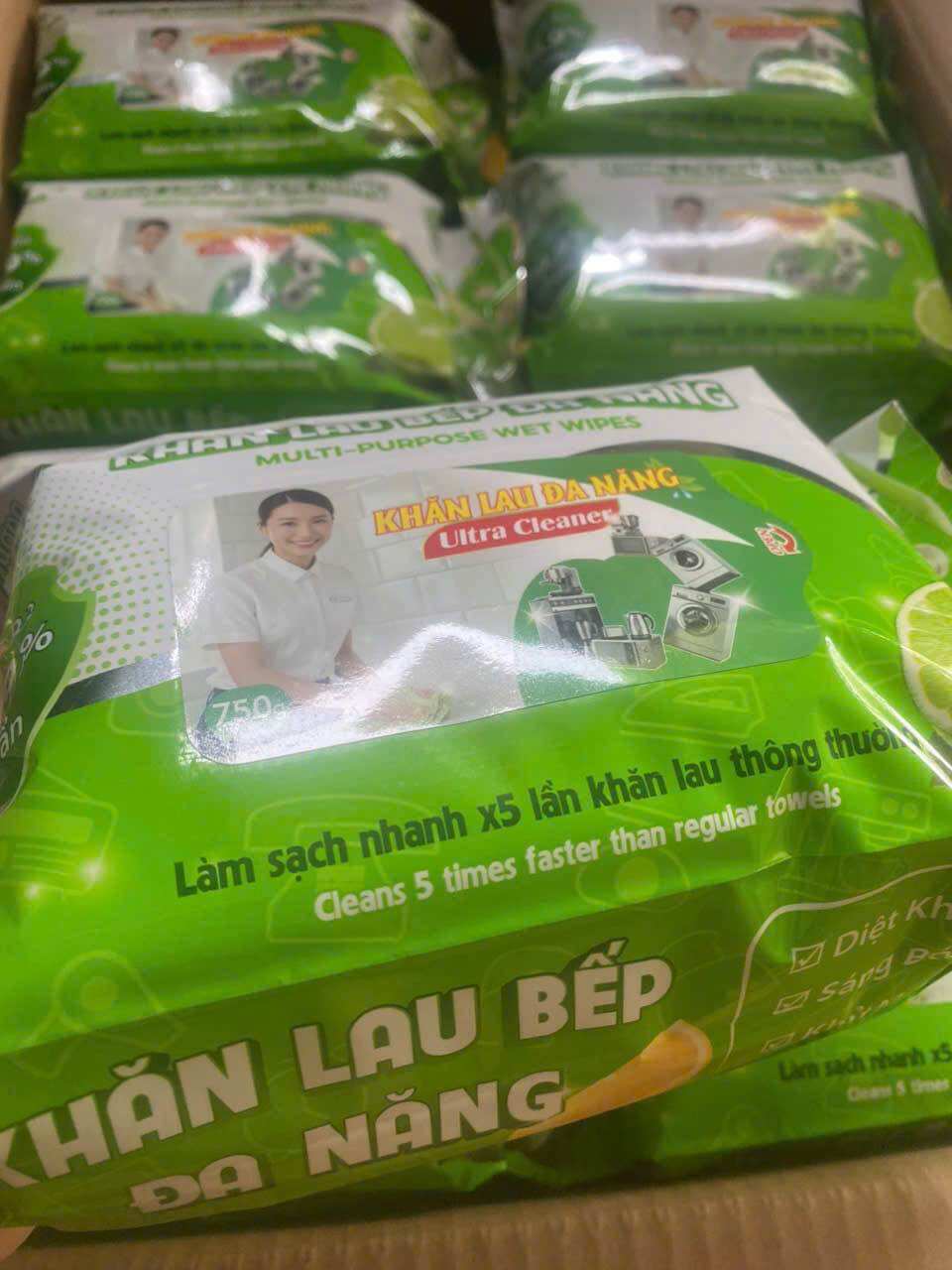 Giá sỉ 5 gói khăn lau bếp đa năng