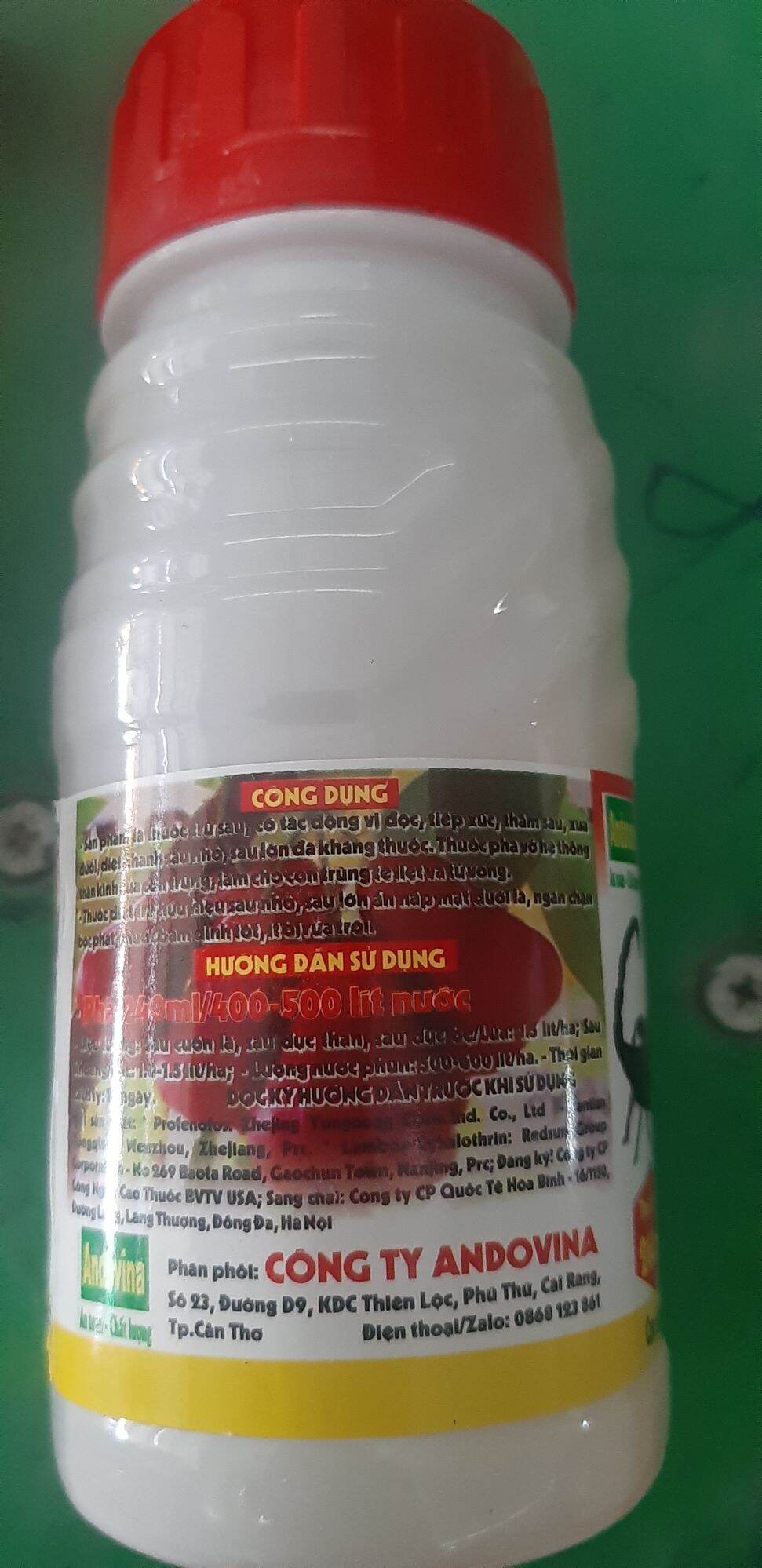 Thuốc trừ ruồi vàng, nhện đỏ, sâu lông Wofatac 350EC 130k\chai