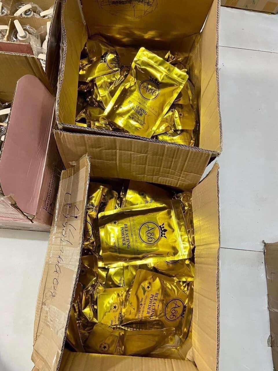 Thuốc uốn ép A86 chuyên dùng cho tóc khoẻ - Cặp uốn A, B Vàng
