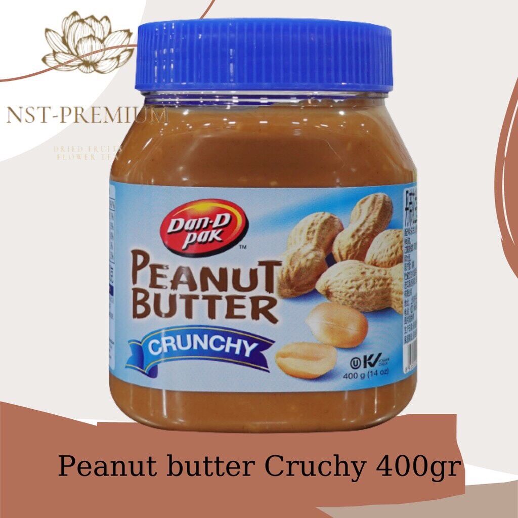 Bơ đậu phộng giòn 400gr dan d pak