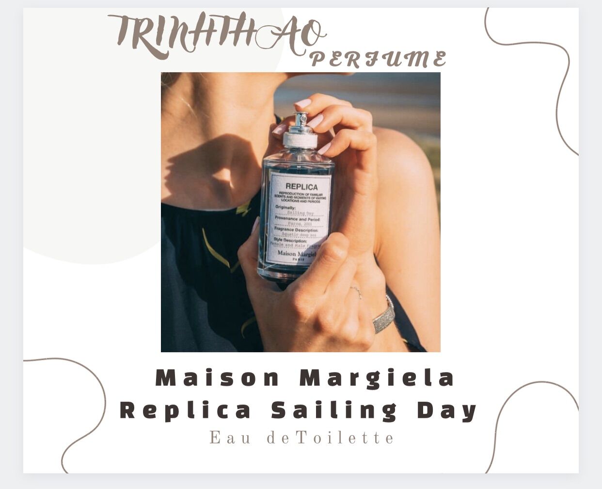 {trinhthaoperfume}{Mẫu thử nước hoa} Hàng chính hãng(R.e.p.l.i.c.a Sailing Day)