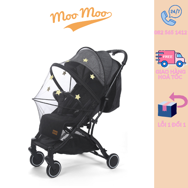 Màn chụp xe đẩy gấp gọn phù hợp với các dòng xe đẩy đơn