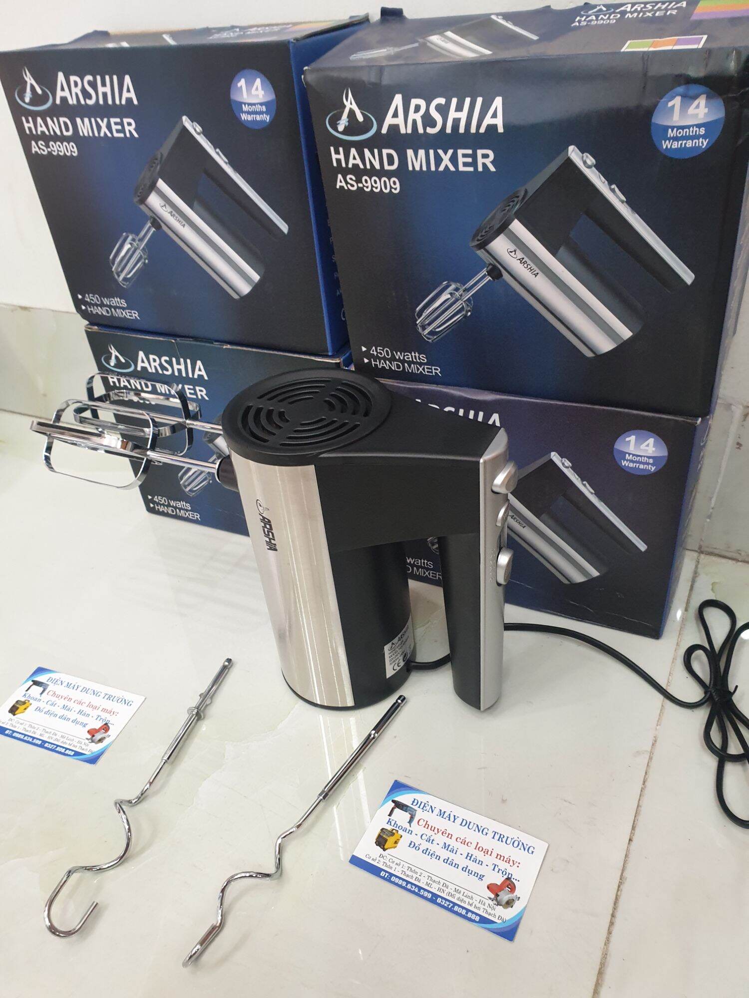 MÁY ĐÁNH TRỨNG ĐA NĂNG ARSHIA HAND MIXR - AS-9909