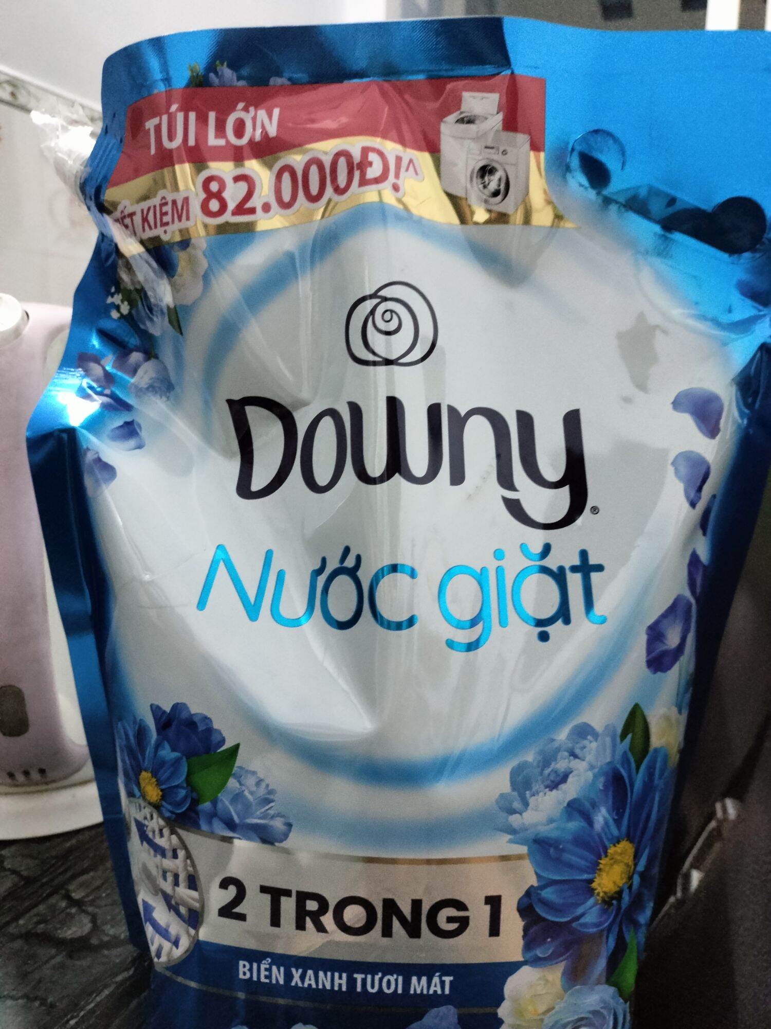 Nước giặt Downy Matic biển xanh tươi mát túi 2.7L