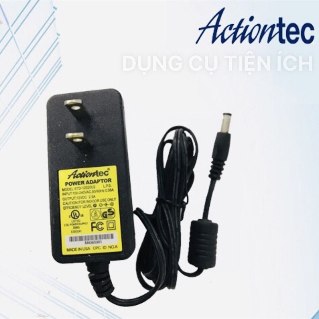 Nguồn cao cấp actiontec 12v 2.5a
