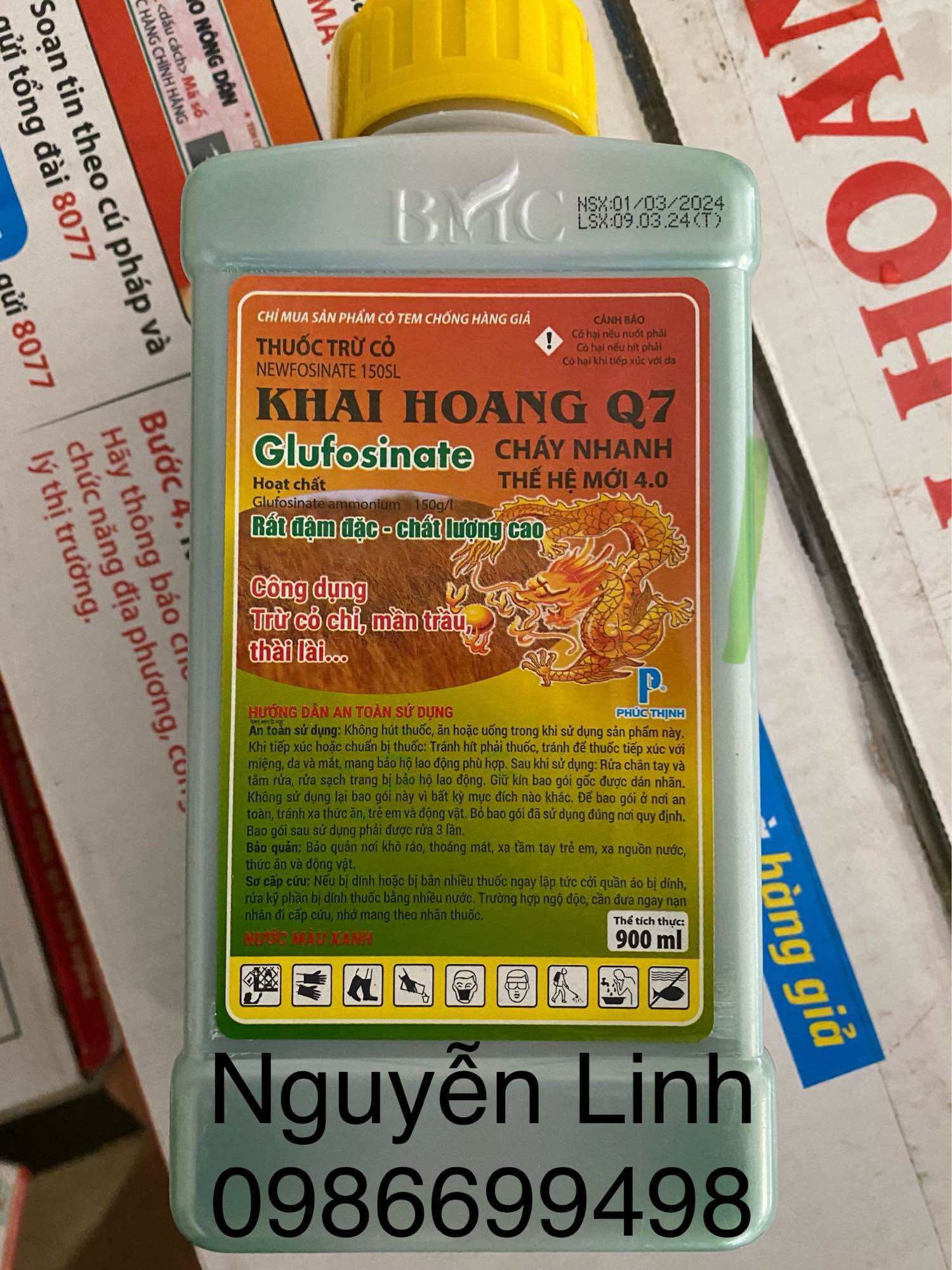 Thuốc Cỏ Khai Hoang Q7