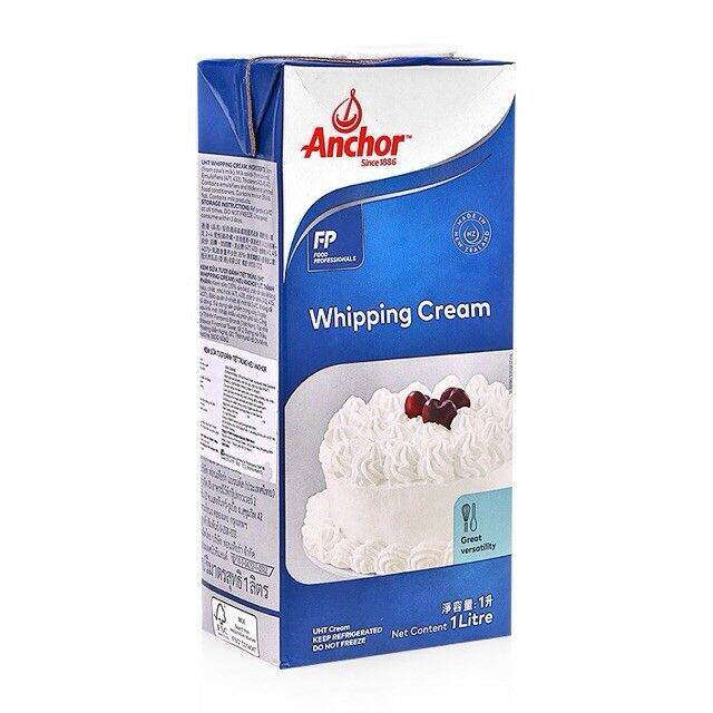 (Chỉ giao nhanh 2h Hồ Chí Minh) Kem tươi Whipping Cream Anchor 1 lít
