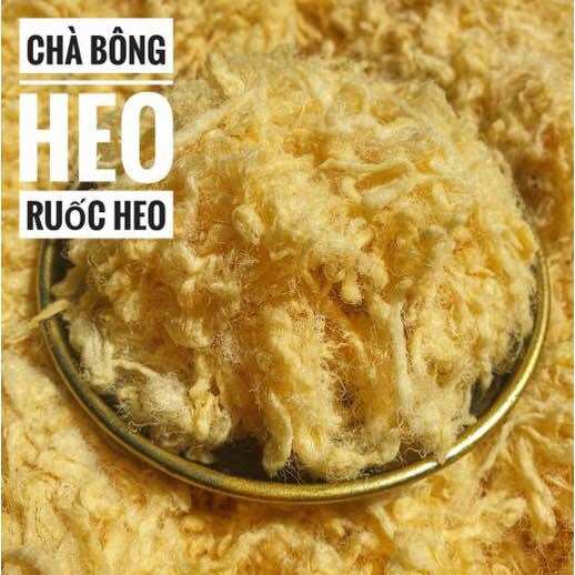 Chà bông heo xù