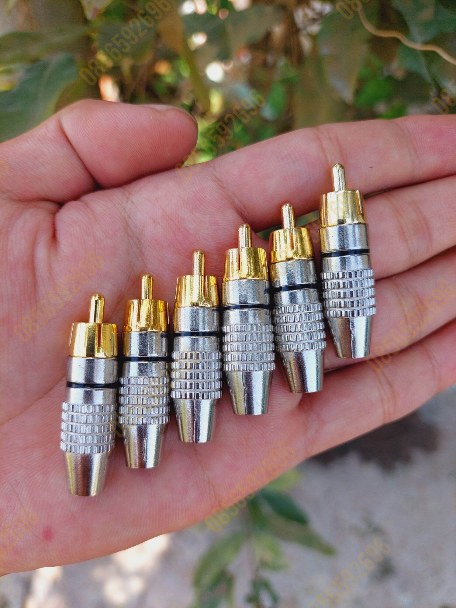 Đầu cắm jack bông sen av bộ 10 cái
