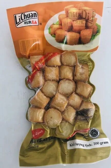 Chả cá mô phỏng viên sò điệp lichuan 200gr