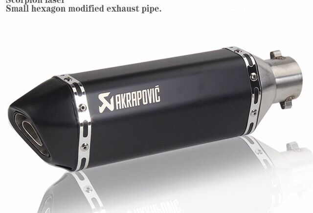 Pô Thể Thao Akrapovic Đen hàng nhập