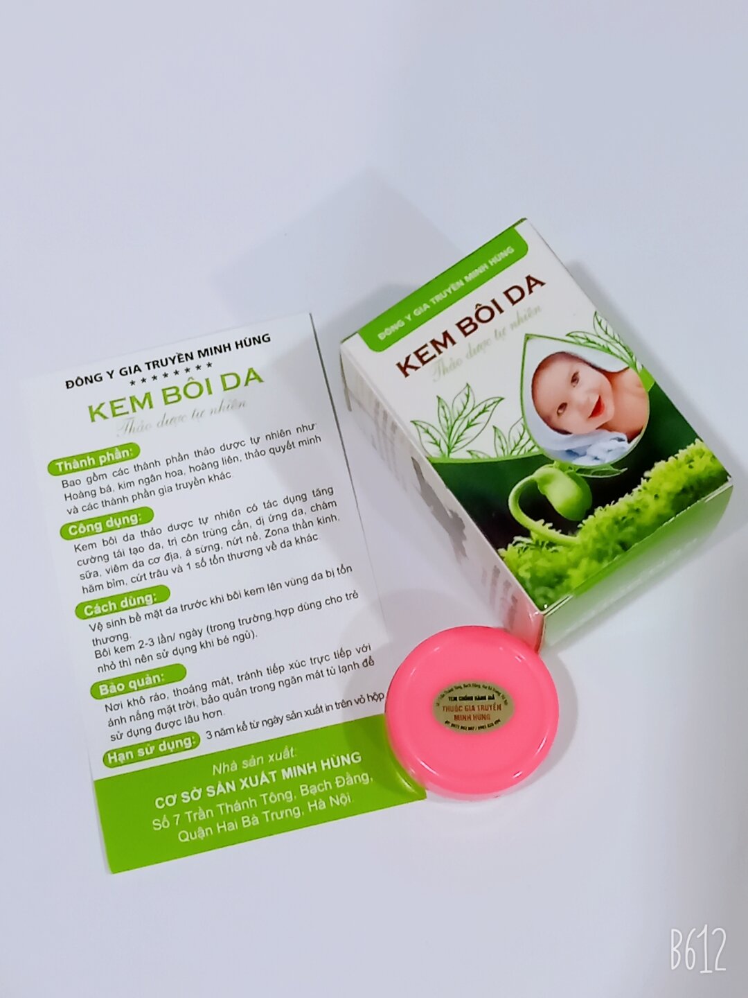 COMBO 5 LỌ KEM BÔI DA MINH HÙNG