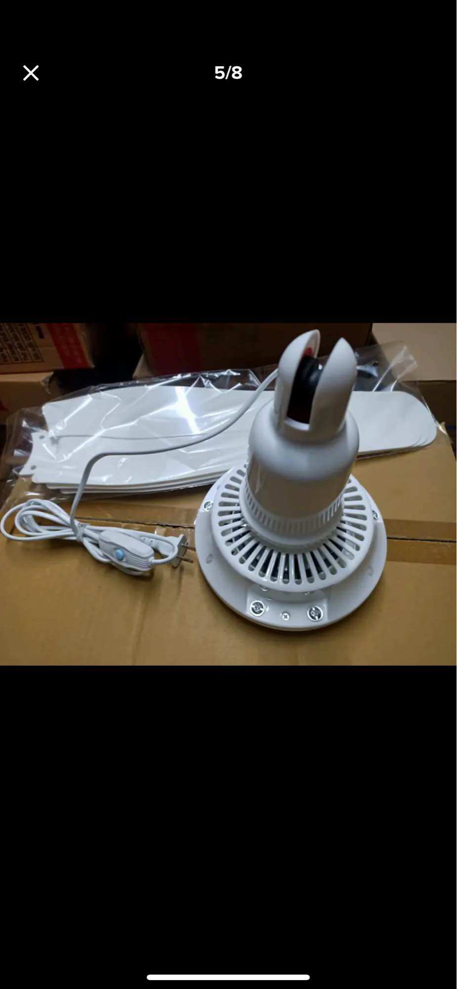 Quạt trần mini 3cánh 1050 mẫu mới siêu mát