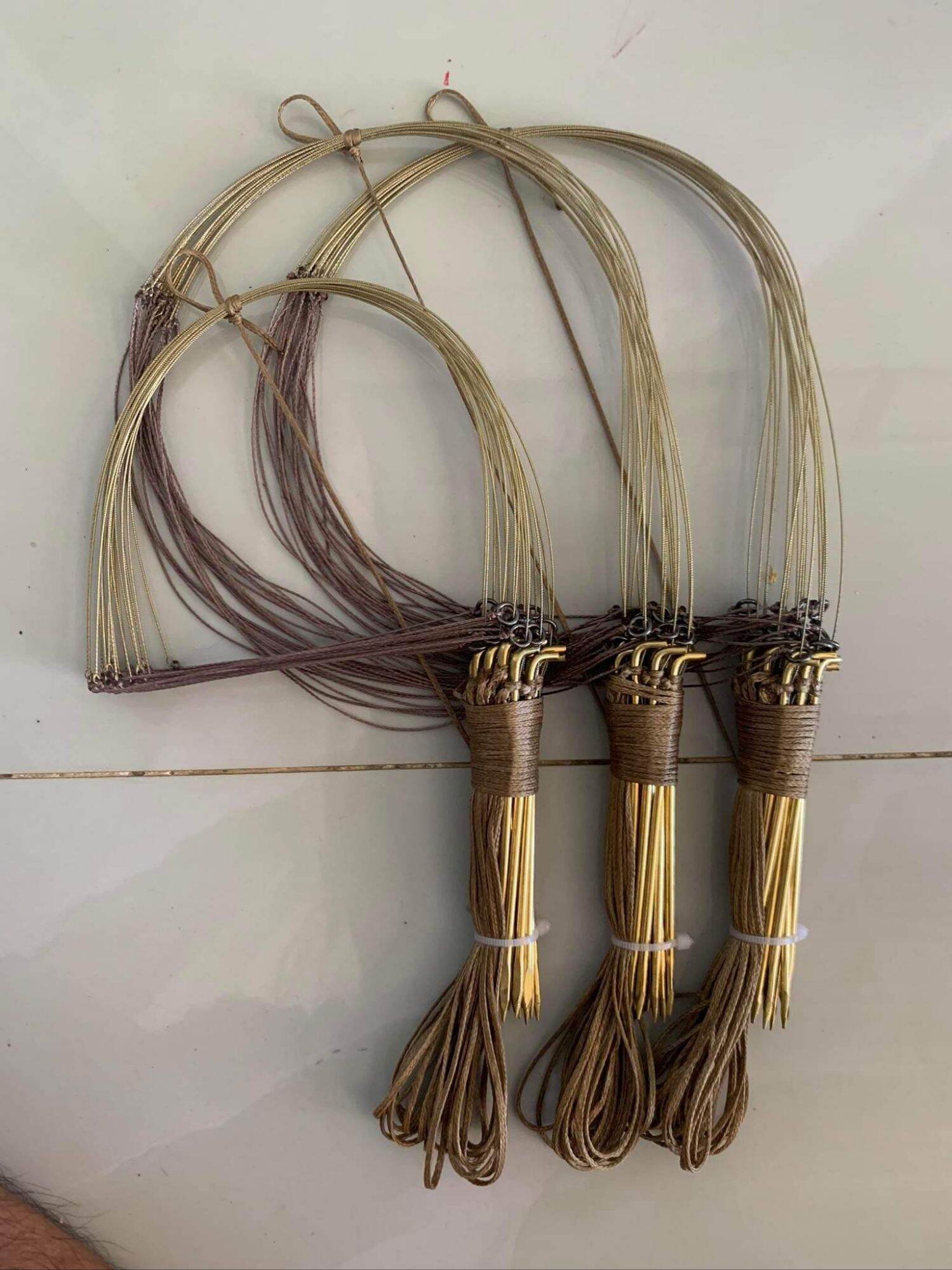 Giò bẫy gà rừng chân đồng siêu nhậy cáp se 4 cực nhuyễn inox chống rỉ