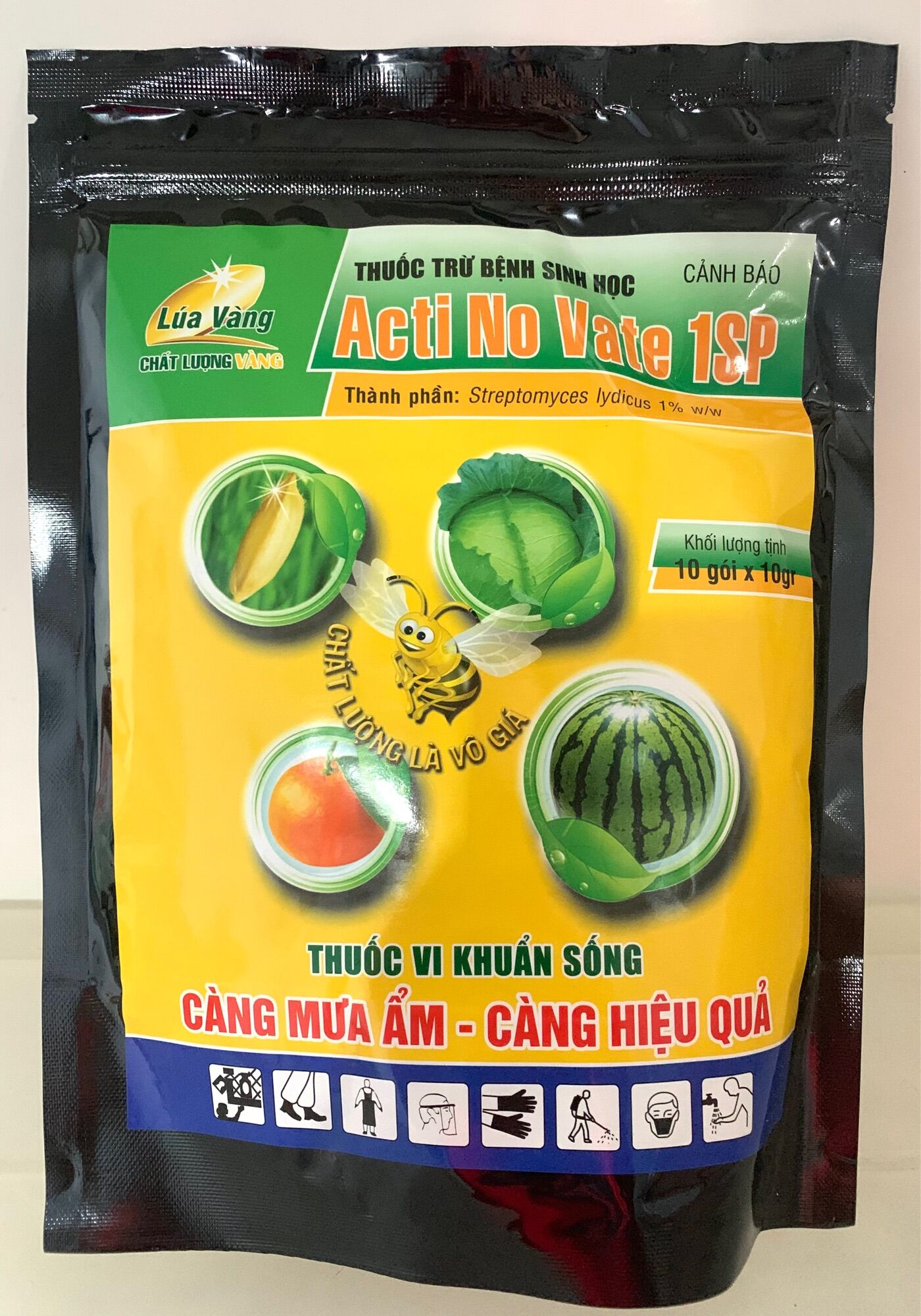 Acti no vate 1sp gói 10gr - thuốc trừ bệnh sinh học cho cây trồng