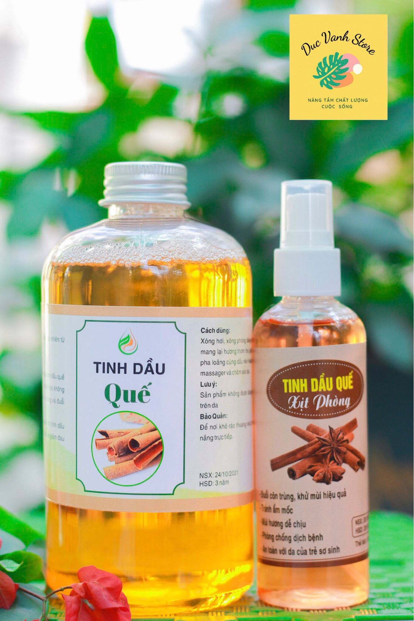 Tinh dầu quế cao cấp, nguyên chất 100%