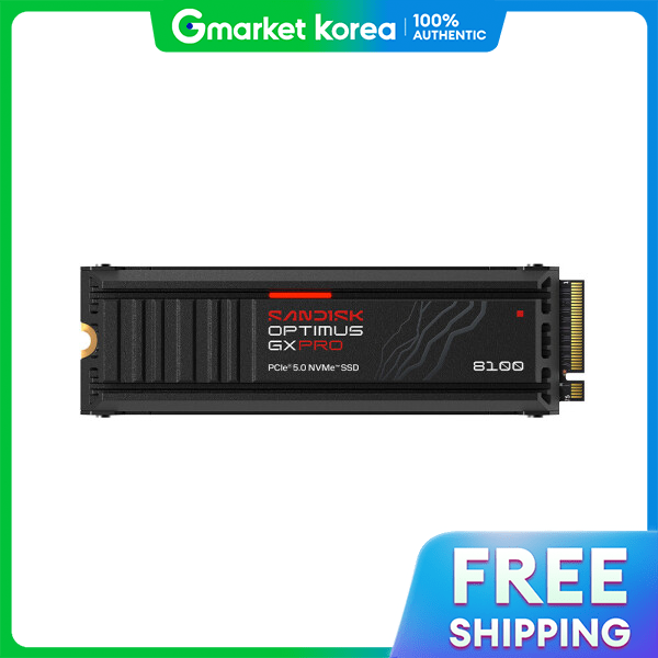 Sandisk | Sandisk Optimus Gx Pro 8100 Heatsink M.2 Nvme 4Tb Giá 49,429,800 Đồng*Miễn phí vận chuyển