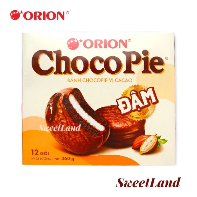 COMBO 12 CÁI BÁNH CHOCOPIE ORION (NGẪU NHIÊN)