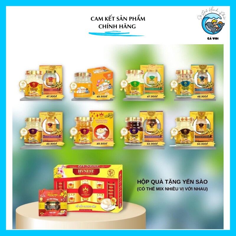 Yến hoàng việt, yến chưng không đường Nha Trang, Khánh Hòa - Hoàng Việt, dành cho người ăn kiêng, giảm cân, tăng sức đề kháng 70ml