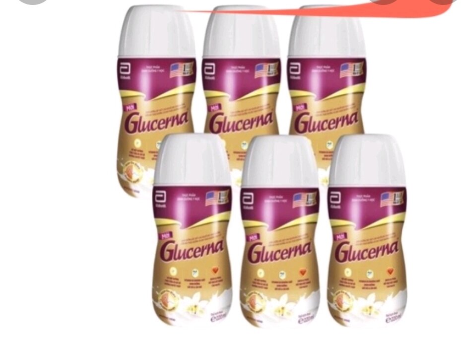 6 chai Sữa Glucerna