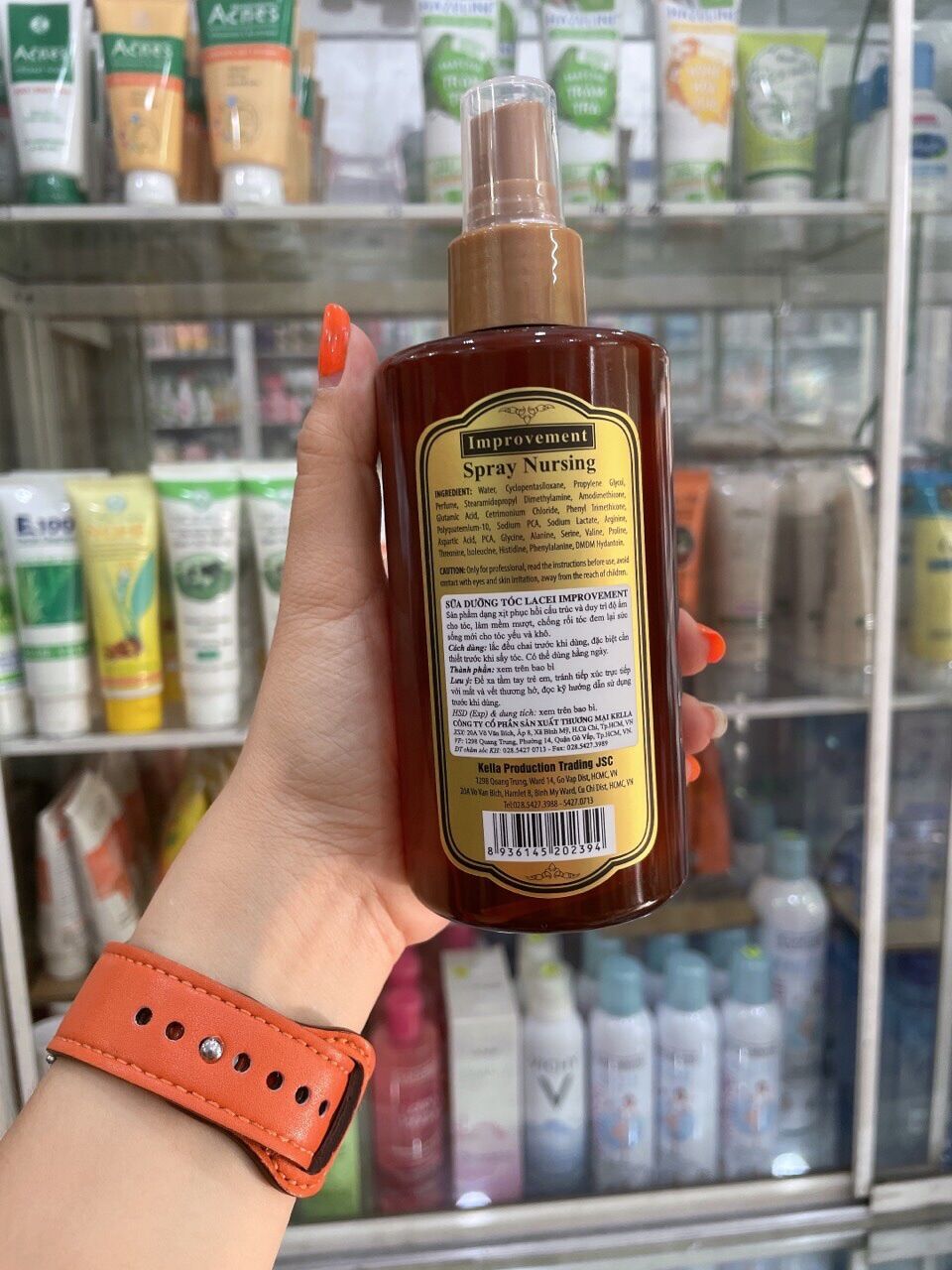 Xịt dưỡng tóc LACEI IMPROVEMENT 250ml