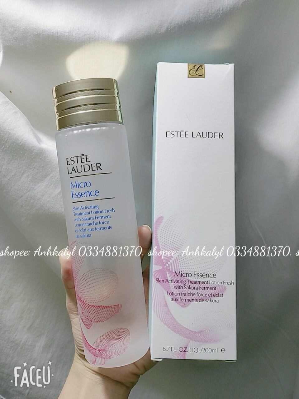 Nước thần Estee Lauder Micro Essence căng bóng da 200ml