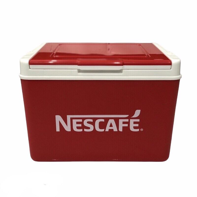 Thùng đá vuông giữ nhiệt nescafe cao cấp - thùng lớn 24l