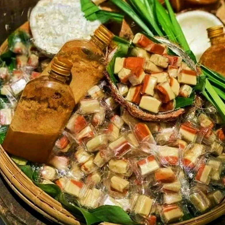 500g kẹo dừa sáp cà phê muối