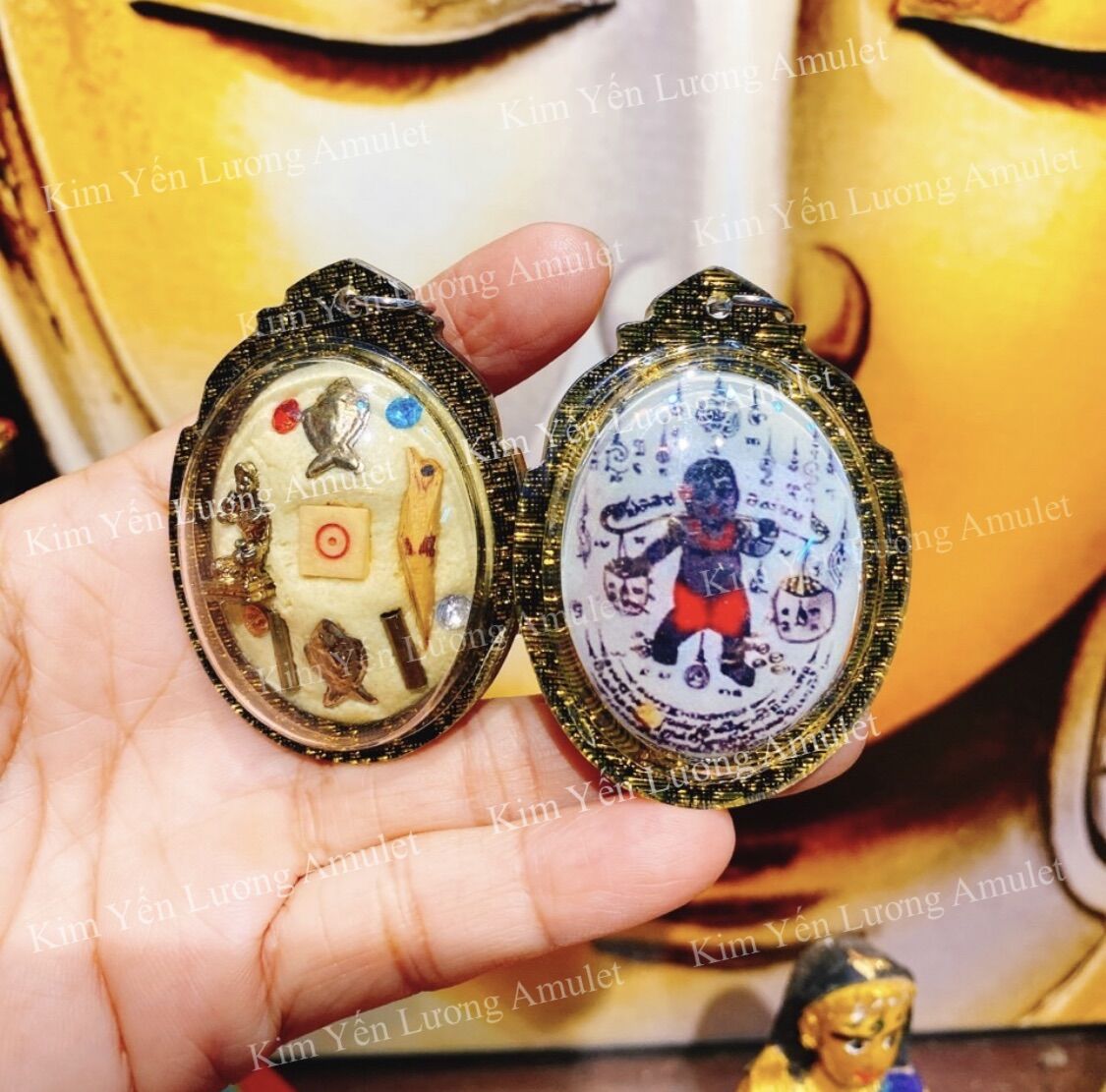 Mặt dây chuyền cậu bé jao ngo nhà giàu thái lan