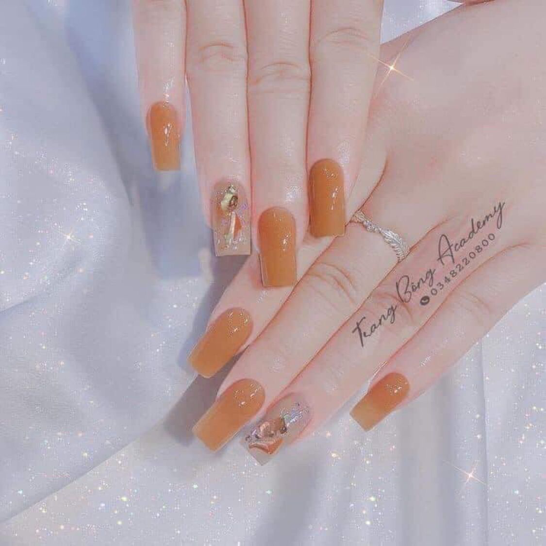 Móng tay giả Nail thiết kế bộ 24móng