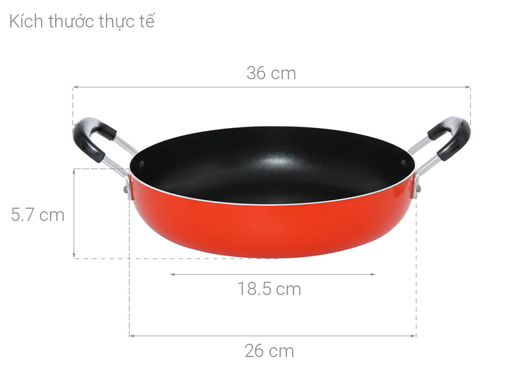 Chảo xào chống dính Duxton DG-CB26