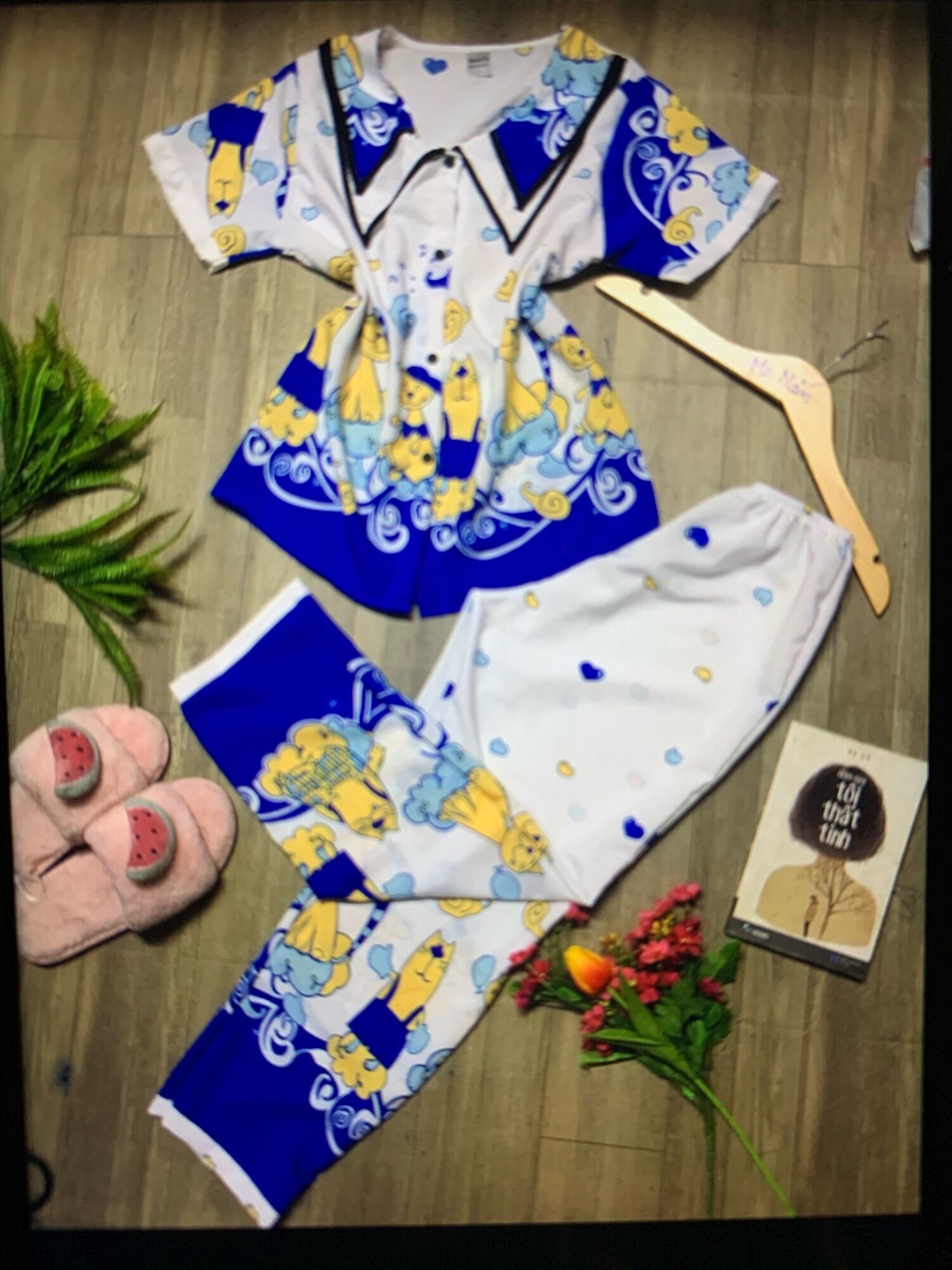 [HCM]Đồ bộ lụa Hàn tiểu thư