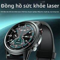 Smartwatch with High Blood Sugar, Blood Pressure, Lipid Monitoring, Blood Glucose, Uric Acid, Blood Oxygen, Body Temperature, Heart Rate, ECG, Remote Measurement, and Health Alarm