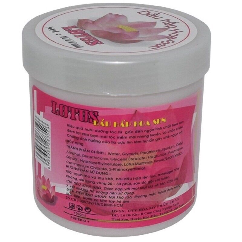 Ủ tóc hoa Sen cực thơm 500g