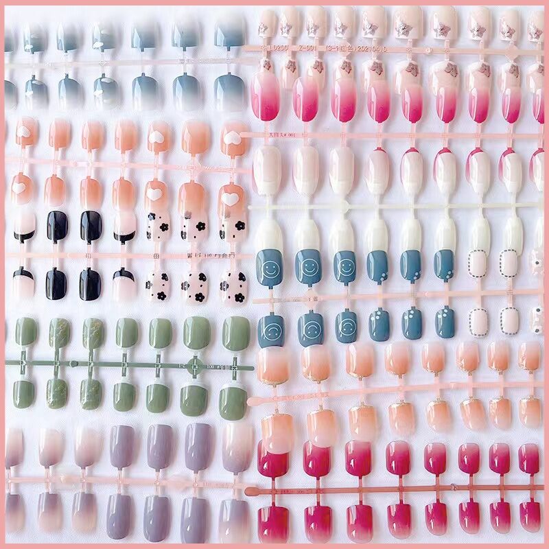 Nail box set 24 móng kèm keo dán