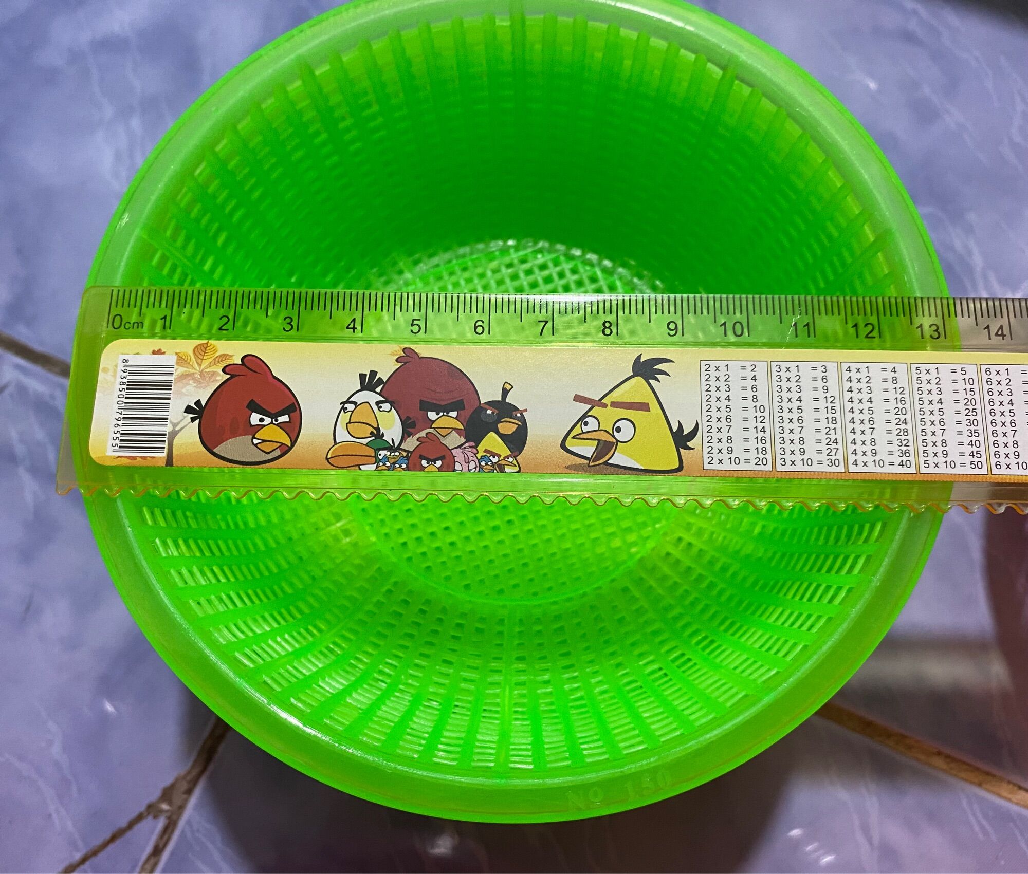 🔥 Set 10 Rổ Con NHỎ XÍU, Mini, Nhựa Dẻo (Rộng 13cm)