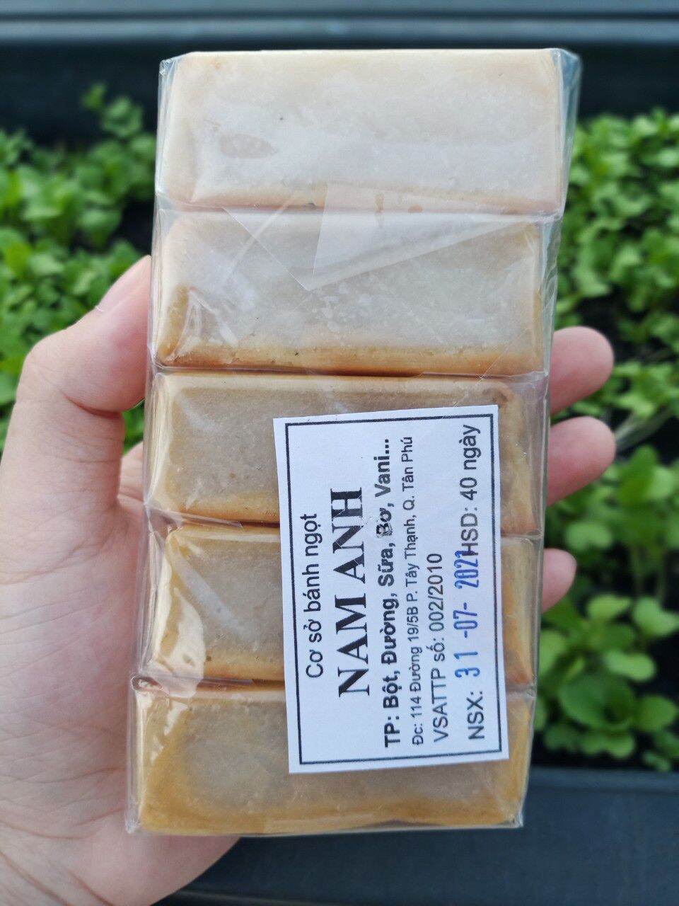 Bánh dừa cắt