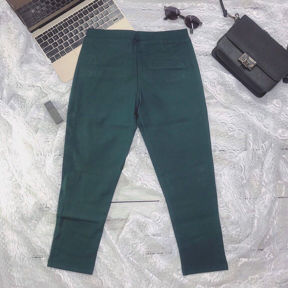 Quần lửng cotton 4 chiều nữ