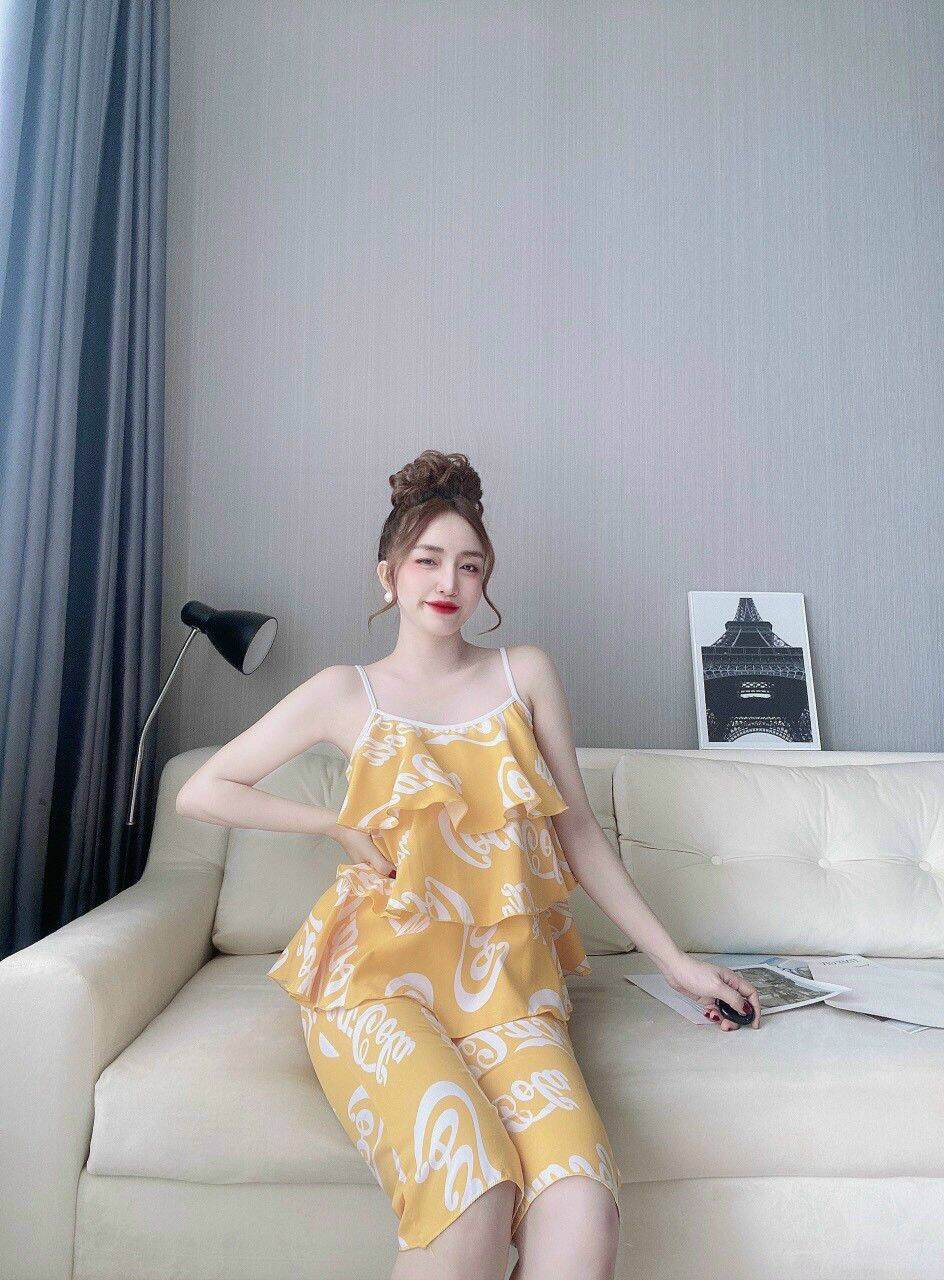 SÉT BỘ LỤA Lửng 2 Dây