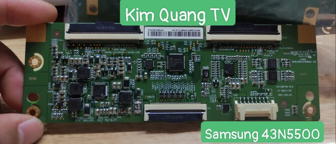 Board tcon samsung ua43n5500, bo tcon tivi 43 inch