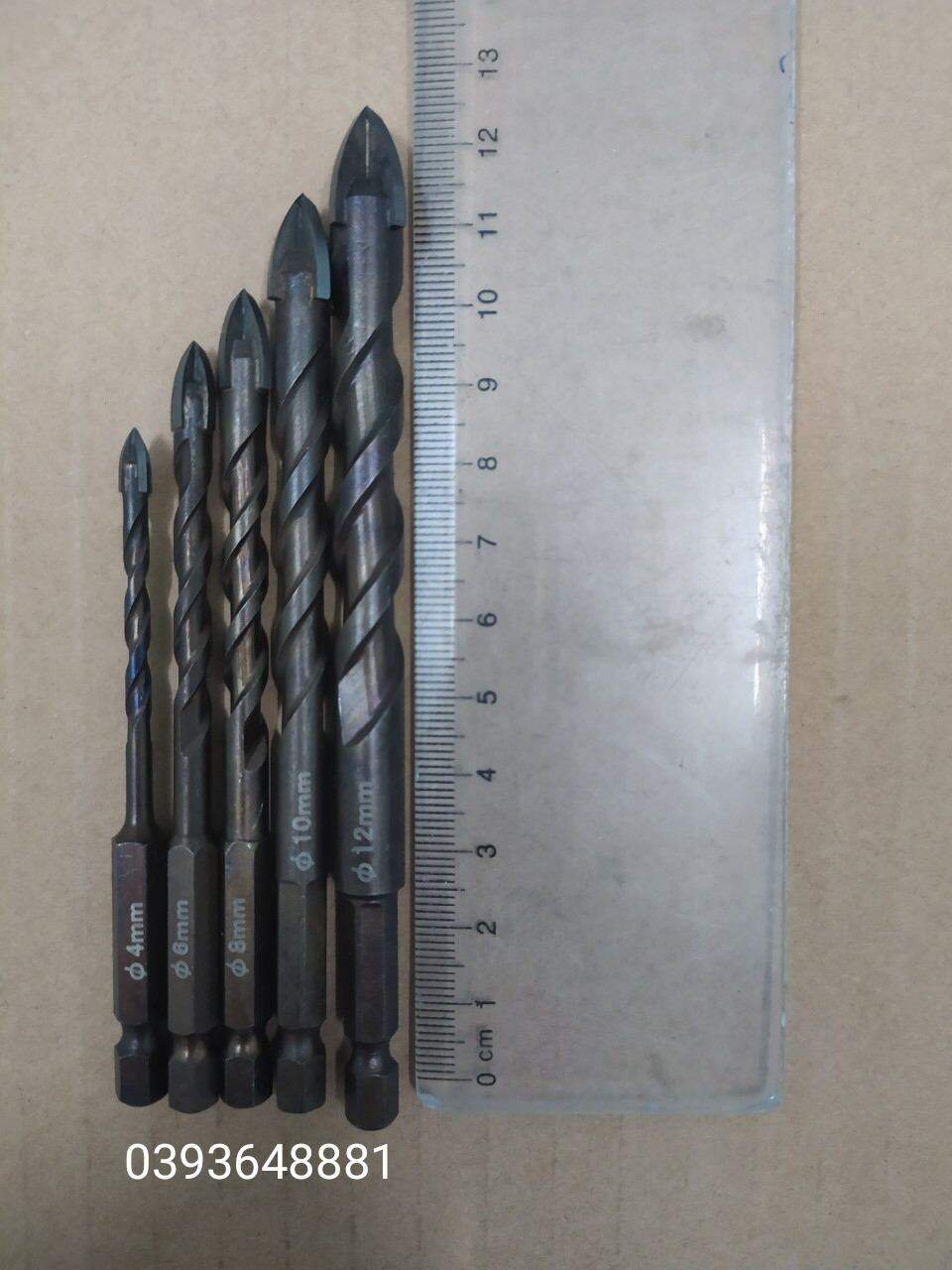 bộ 5 mũi khoan đa năng Nhật bãi