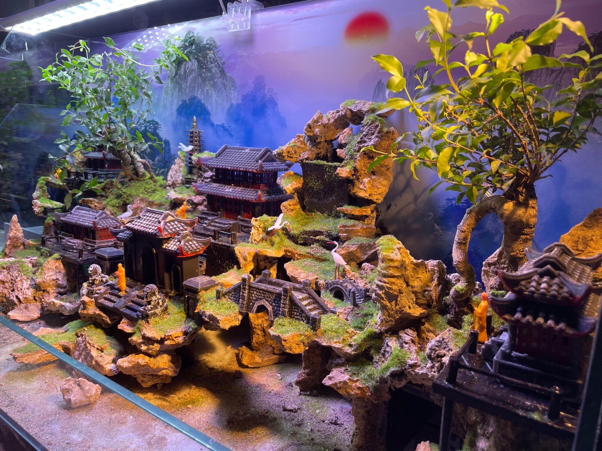 Cầu trang trí tiểu cảnh, non bộ, hồ cá