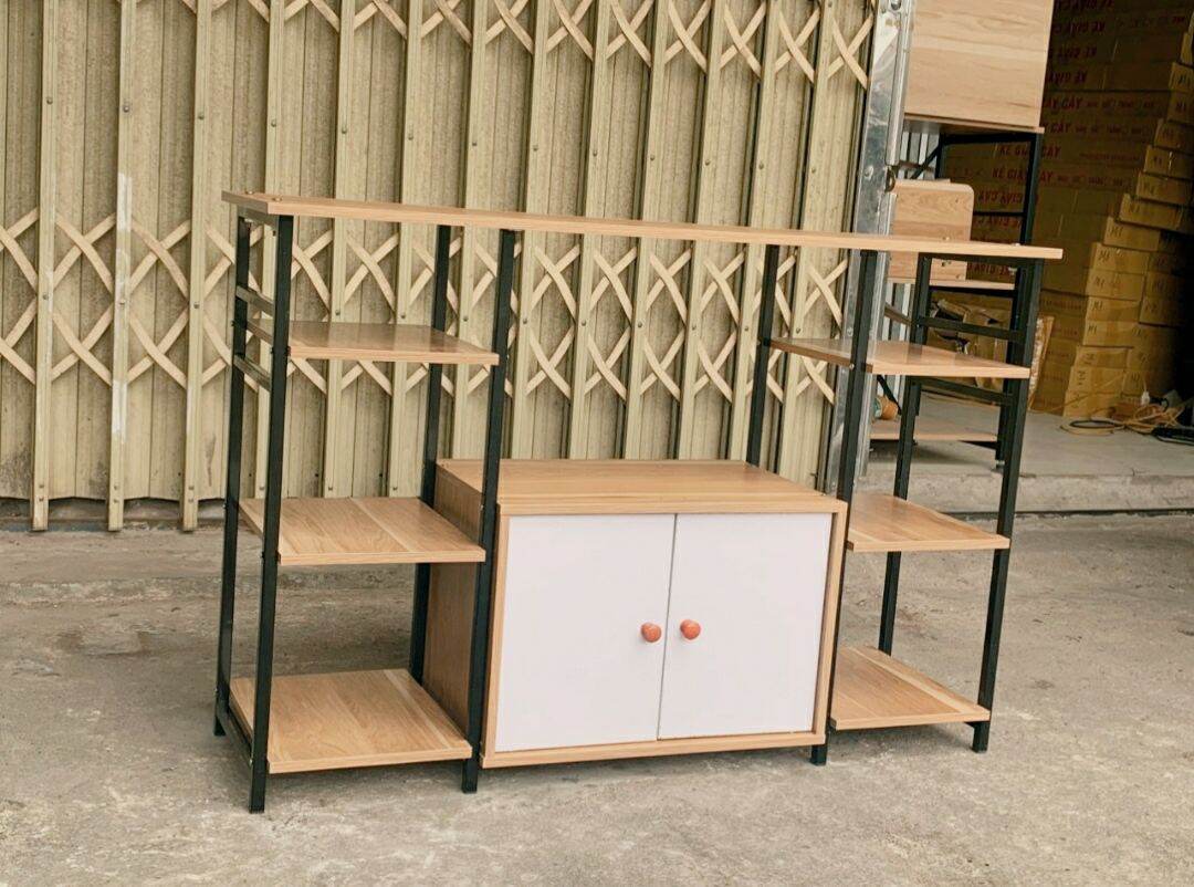 kệ lò vi sóng đôi