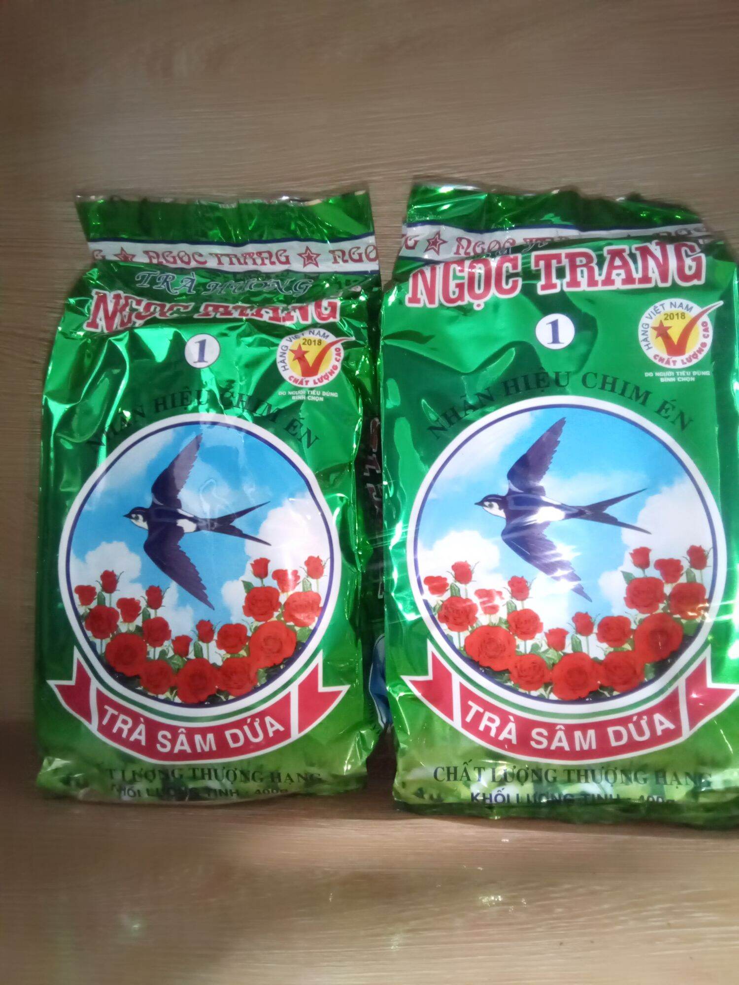 Trà Ngọc trang Sâm Dứa gói 400g